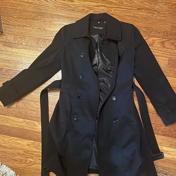 Calvin Klein Trench Coat - Picture 2 of 5